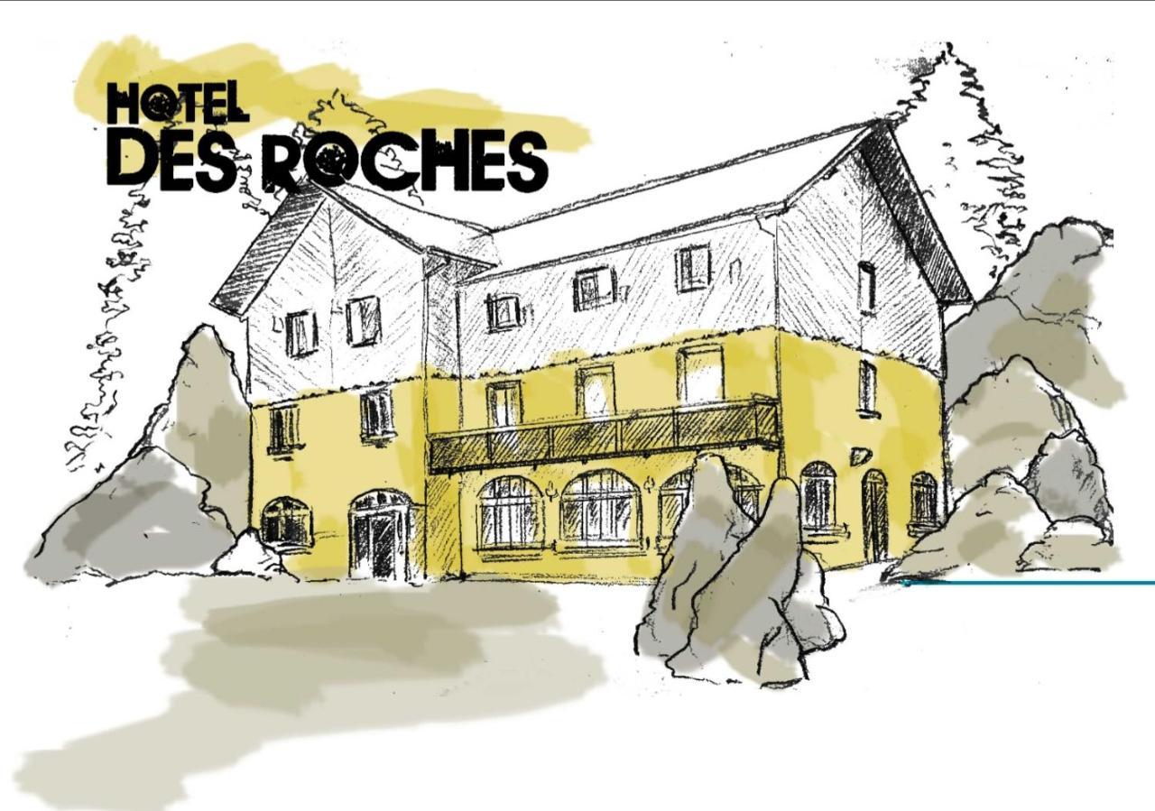 Hotel L'Oree Des Roches Saales Exterior foto